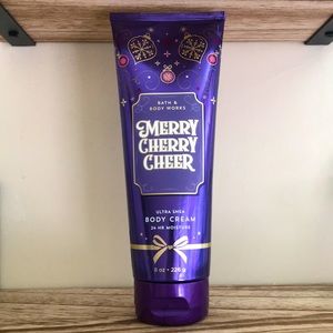 NEW Merry Cherry Cheer Cream, Bath & Body Works